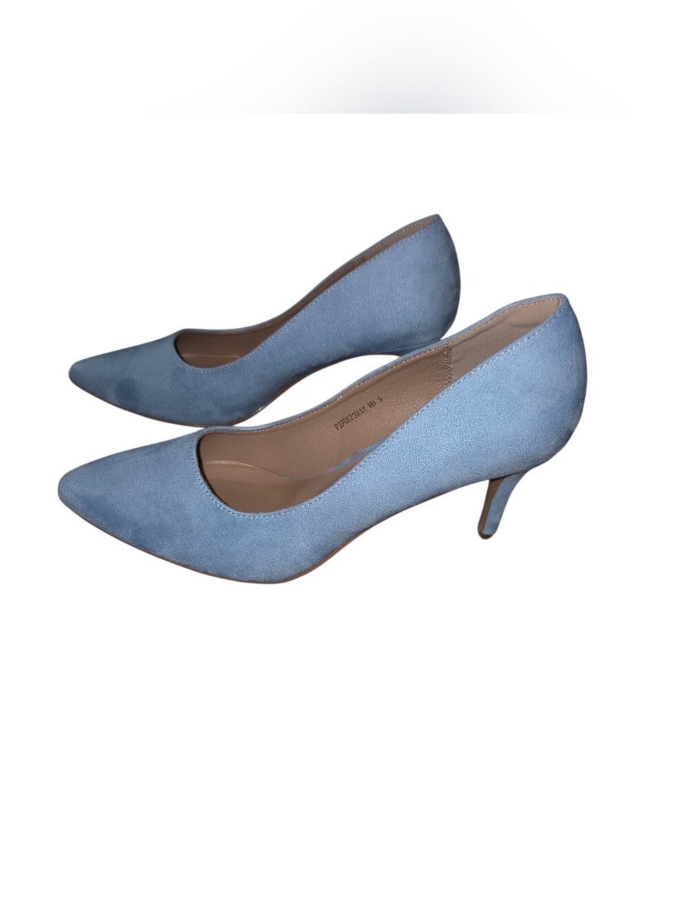 IDIFU Dusty Blue Pointed-Toe Stiletto Pumps - Picture 3 of 10